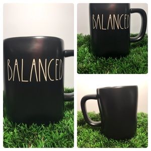 Rae Dunn balanced mugs
